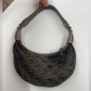 Y2k vintage Liz Claiborne Stylish Brown Patterned Women's Bag